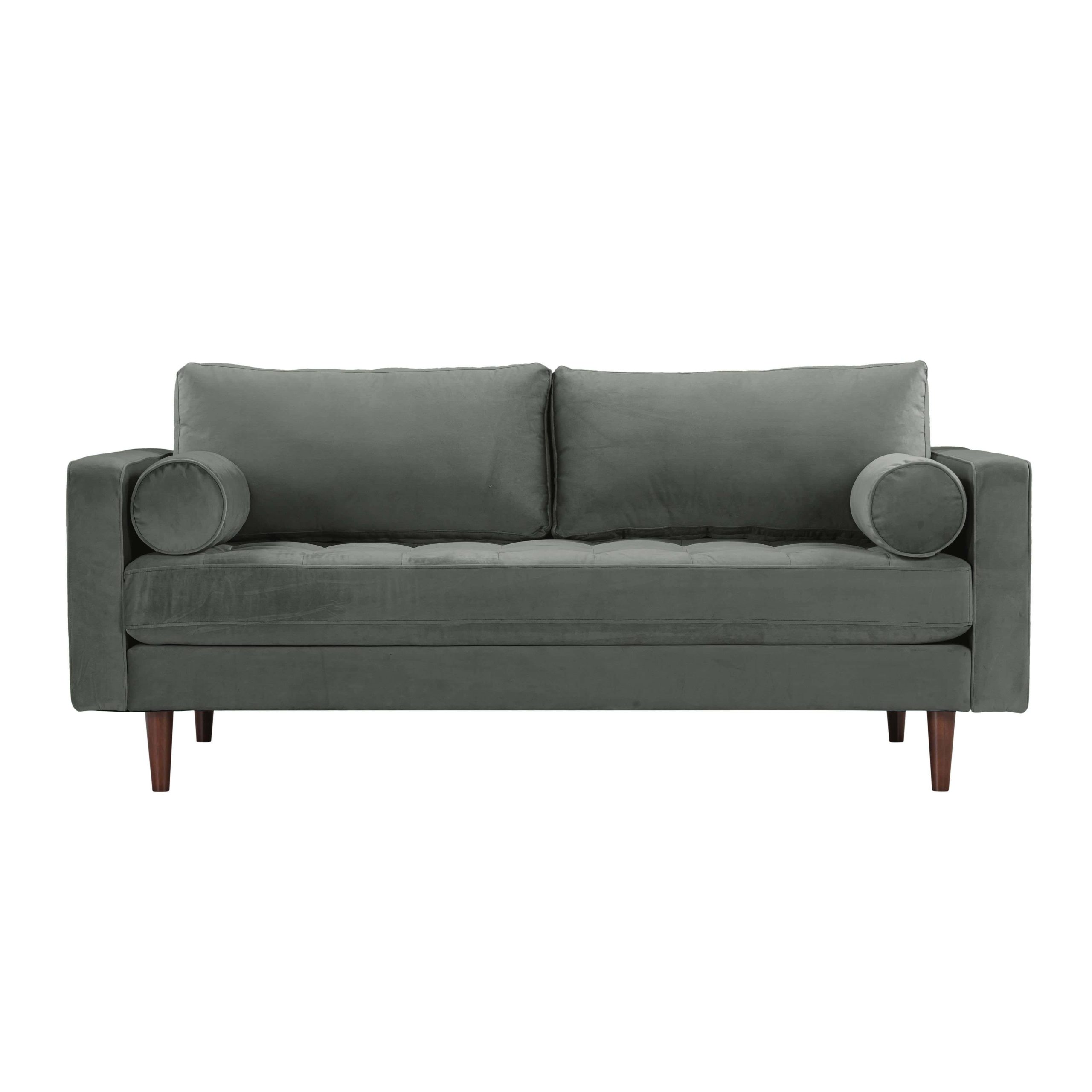 Choosing the Right Cave Ash Gray Velvet Loveseat for Your Space Practical Tips