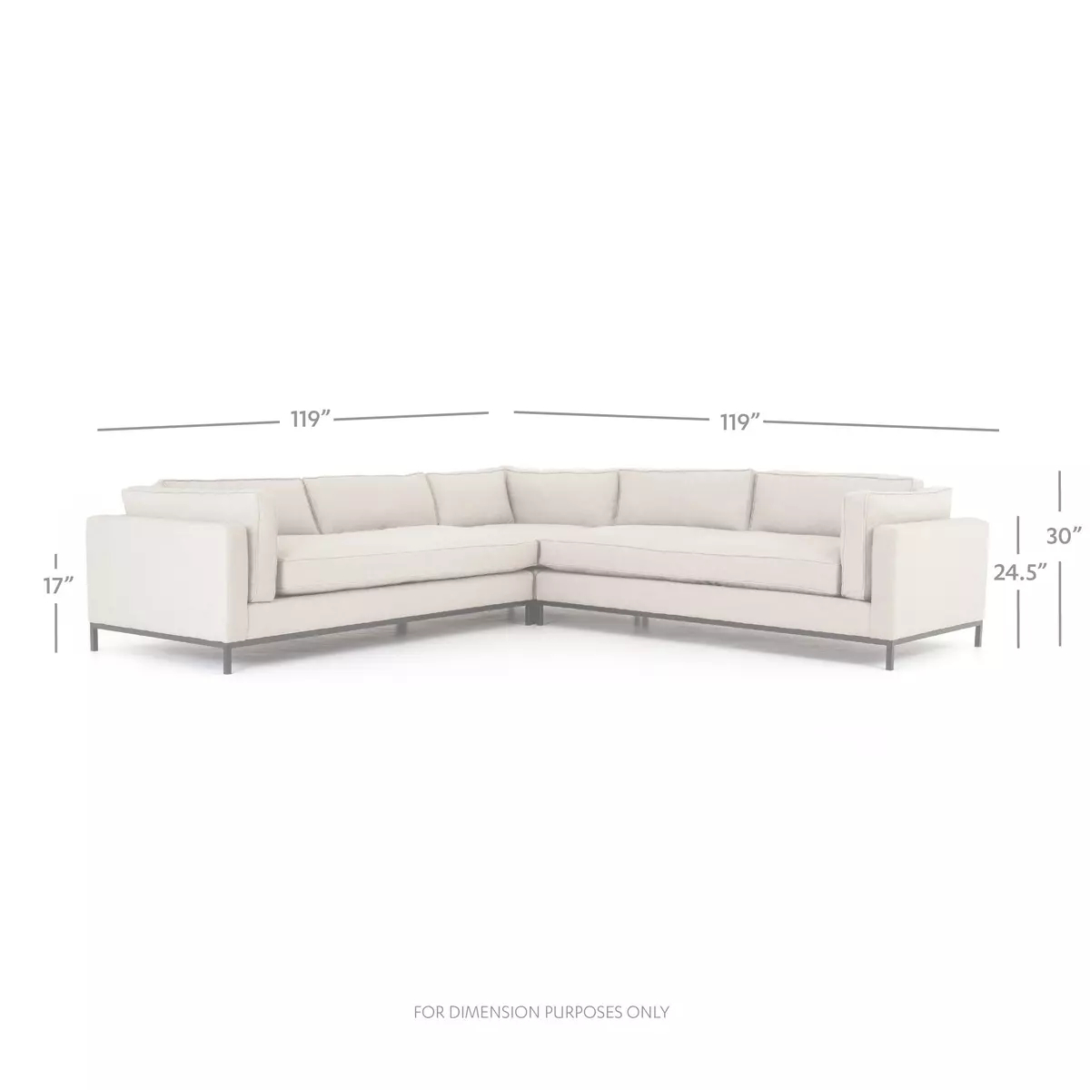 Understanding the Dimensions and Layout Options for the Bennett Moon Sectional