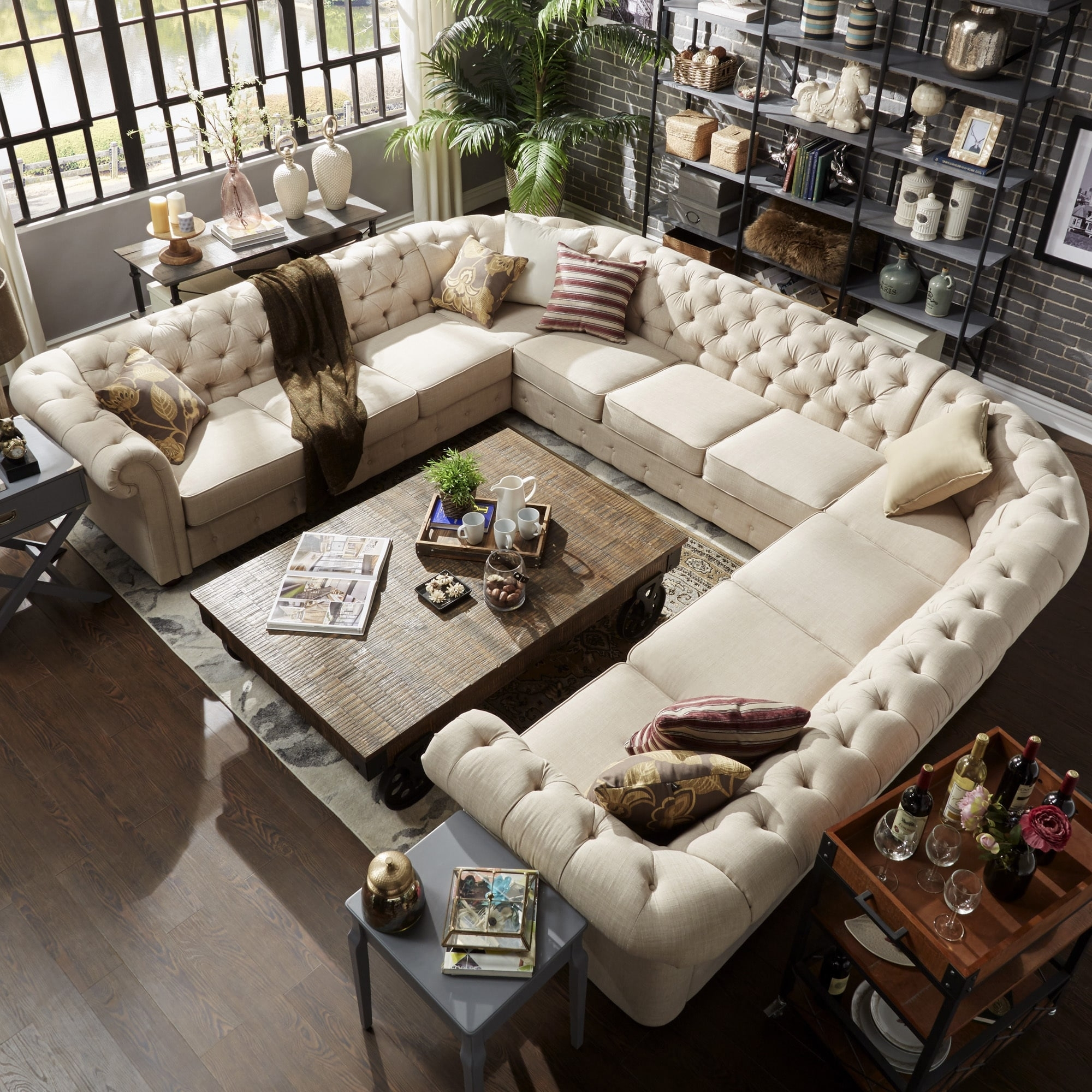 Creating a Luxurious Living Space with the Federico U Sectional