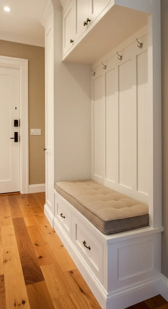 Crafting a Welcoming Entry How a Narrow Bench Transforms Space