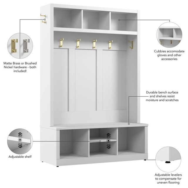 Understanding the Versatility of Engineered Wood Hall Trees The Bowery Hill Advantage