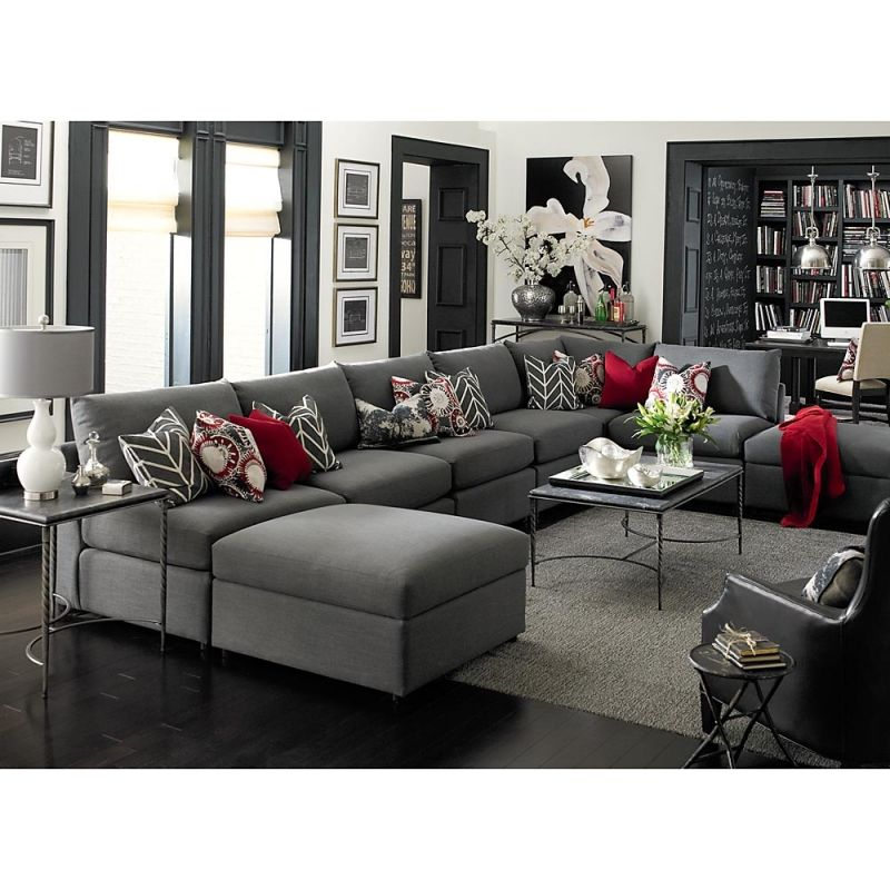 Designing Your Room Around the GIOVANNI 10-Piece Dark Gray Sectional