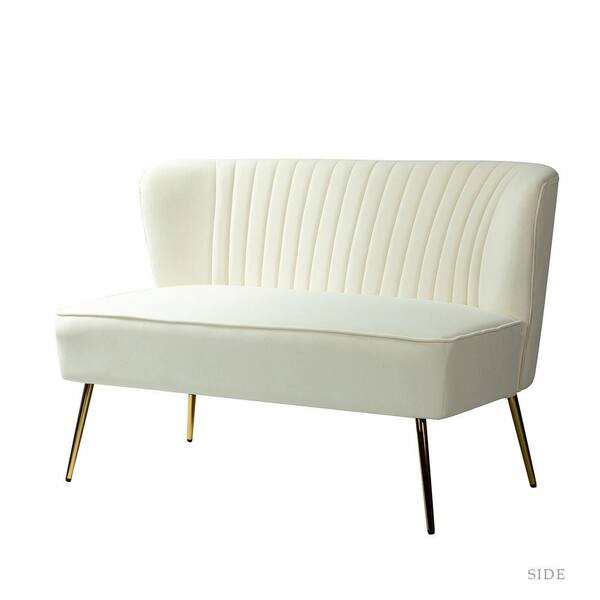 The Enduring Appeal of Velvet Loveseats in an Ivory Hue
