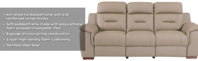 The Comfort Secrets of the Palermo Beige Recliner Loveseat Explored