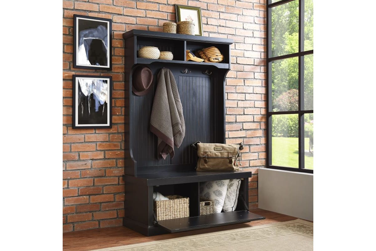 Choosing the Perfect Seaside Hall Tree Distressed Black vs. White