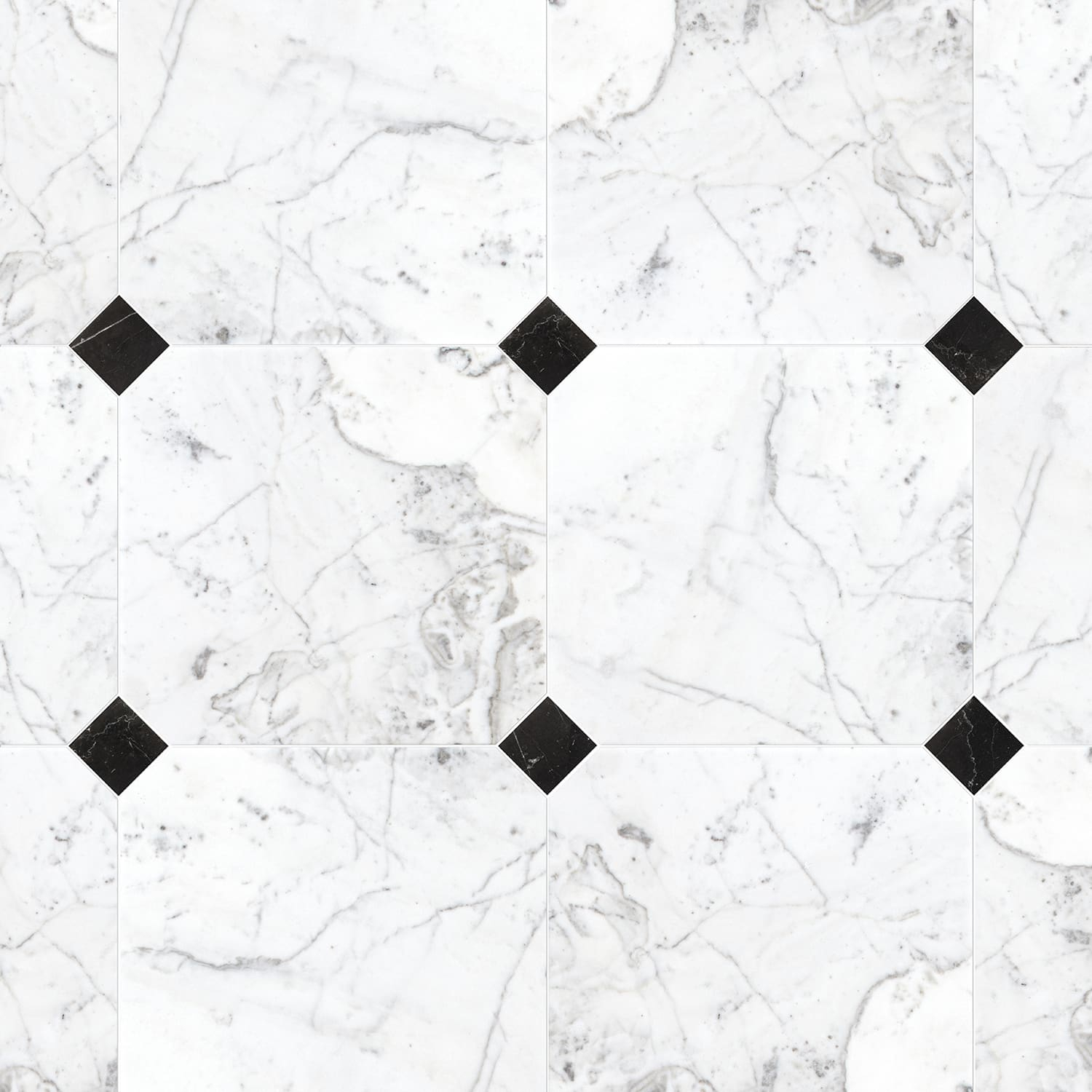 Designing with Octagon Carrara Marble Your Guide to White Bianco Tiles