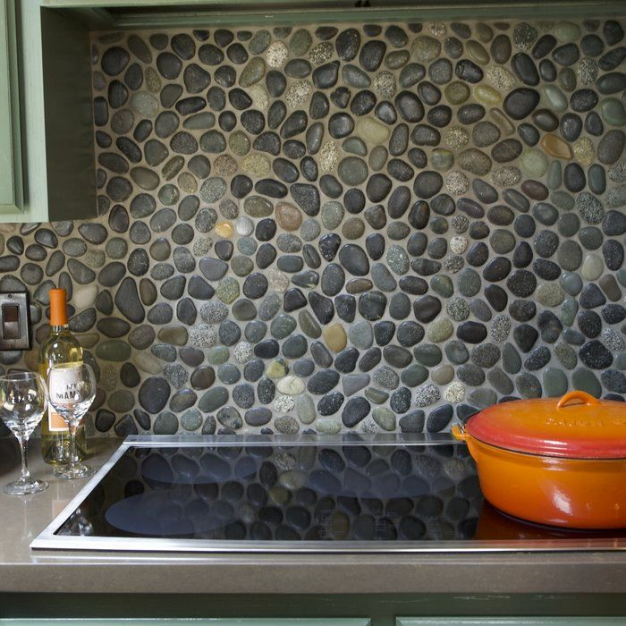Design Inspiration Using Pebble Stone Mosaic Tile Sheets