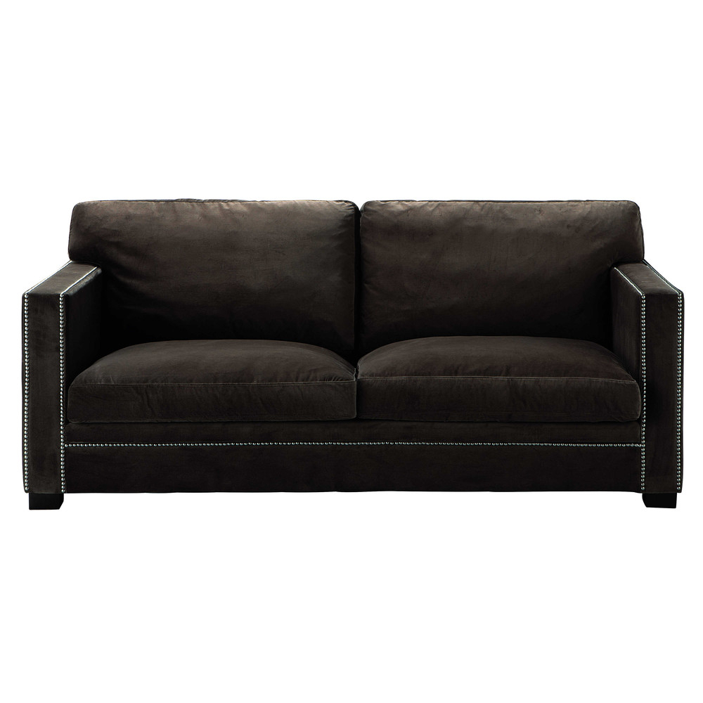 The Enduring Elegance of Brown Velvet Maison Settees