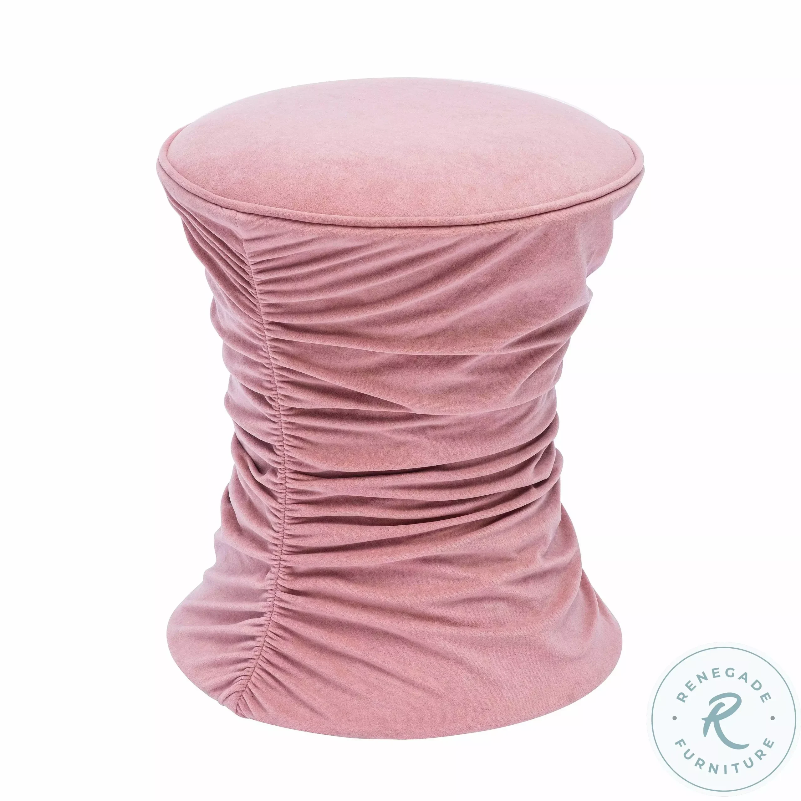 Exploring the Versatility of Bounce Rose Pink Ruched Velvet Adjustable Ottoman Pink in Contemporary Settings