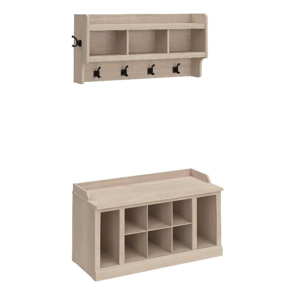 A Detailed Look at the Bowery Hill Engineered Wood Shoe Bench in Maple