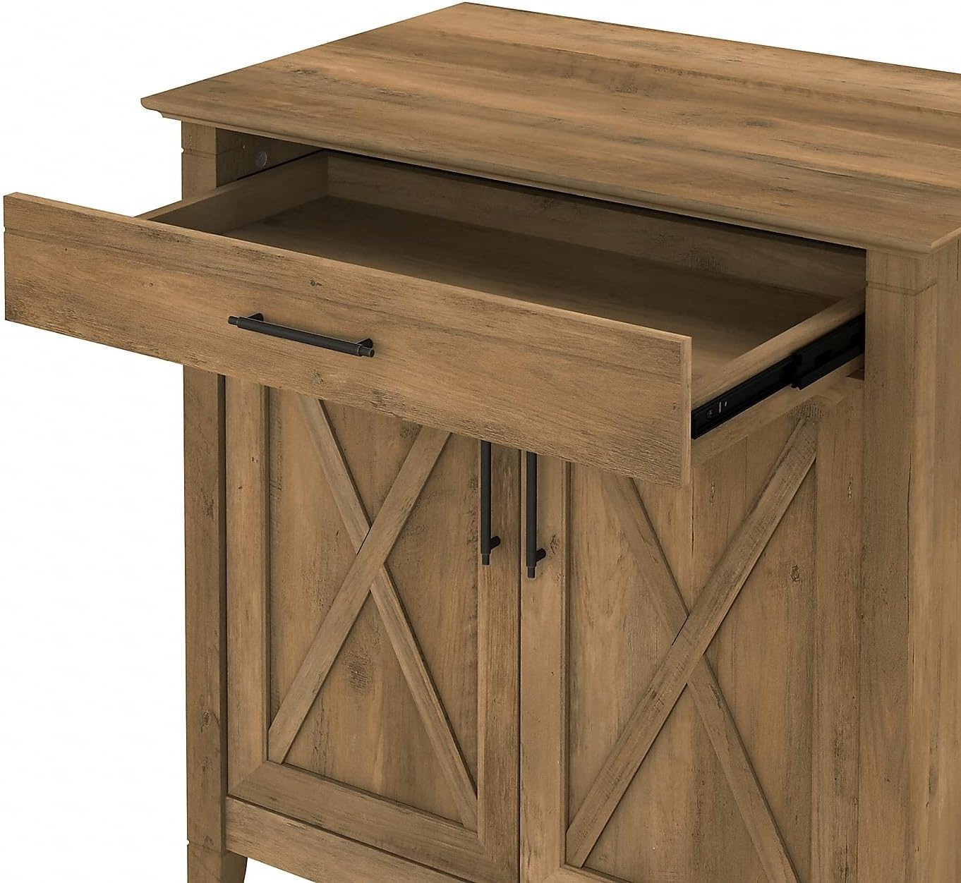 Unlocking Productivity The Bush Furniture Key West Secretary Desk