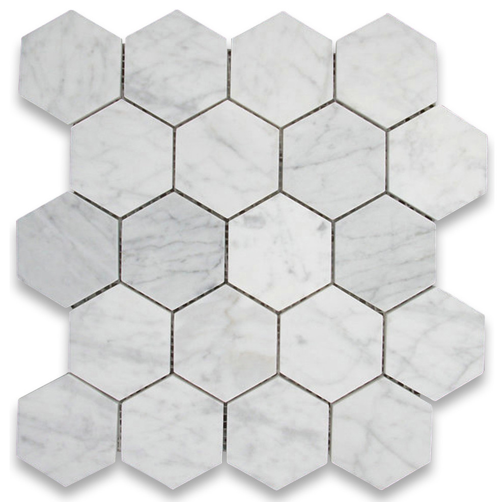 A Designer's Guide to Using Carrara White Venato Mosaics