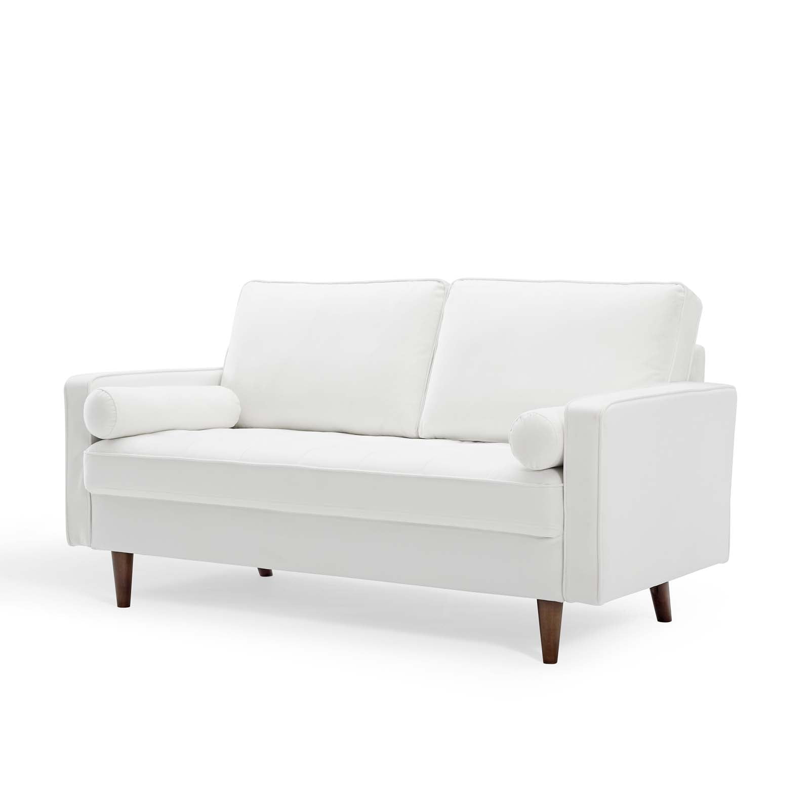The Art of Comfort White Velvet Loveseats for Chic Living and Lounge Areas