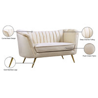 The Margo Velvet Loveseat A Touch of Luxury for Your Home