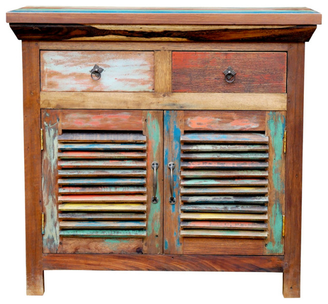 A Closer Look at the Marina Del Rey Two-Door Two-Drawer Linen Cabinet