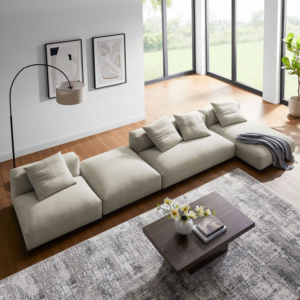 Crafting Comfort The Ludwig Ivory Sectional Story