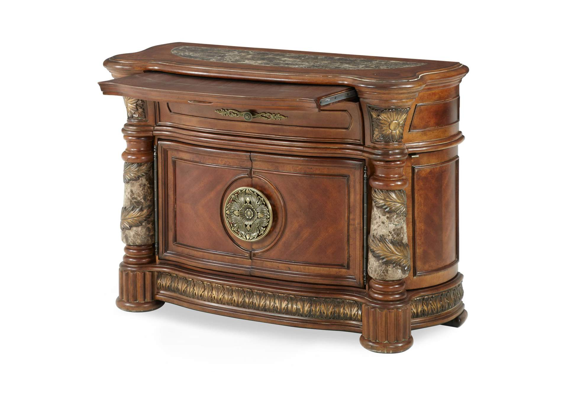 Timeless Design The Villa Valencia Bachelor's Chest in Classic Chestnut A Designer's Perspective
