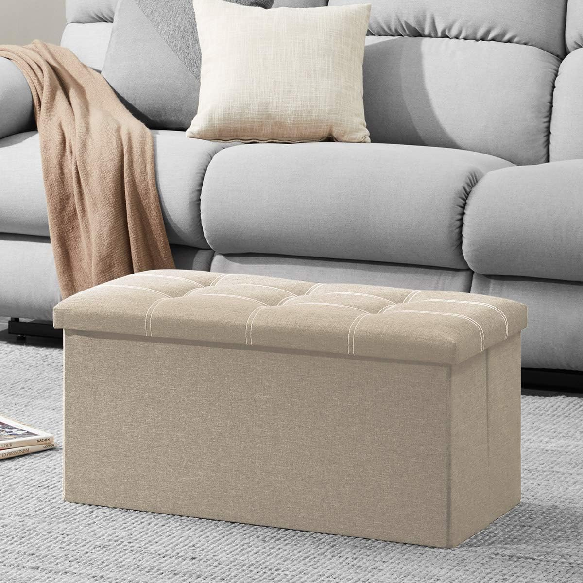 Maximizing Space with Hamilton Storage Ottoman in Contemporary Interiors