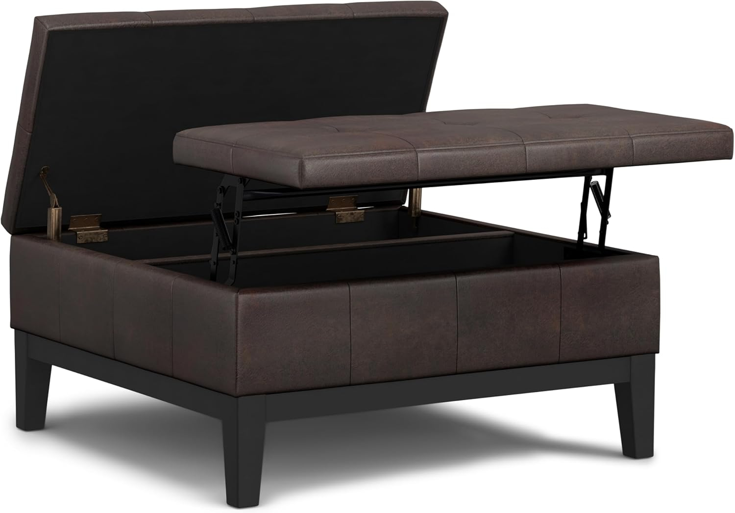Everything You Need to Know About Dover Lift Top Coffee Table Storage Ottoman Features