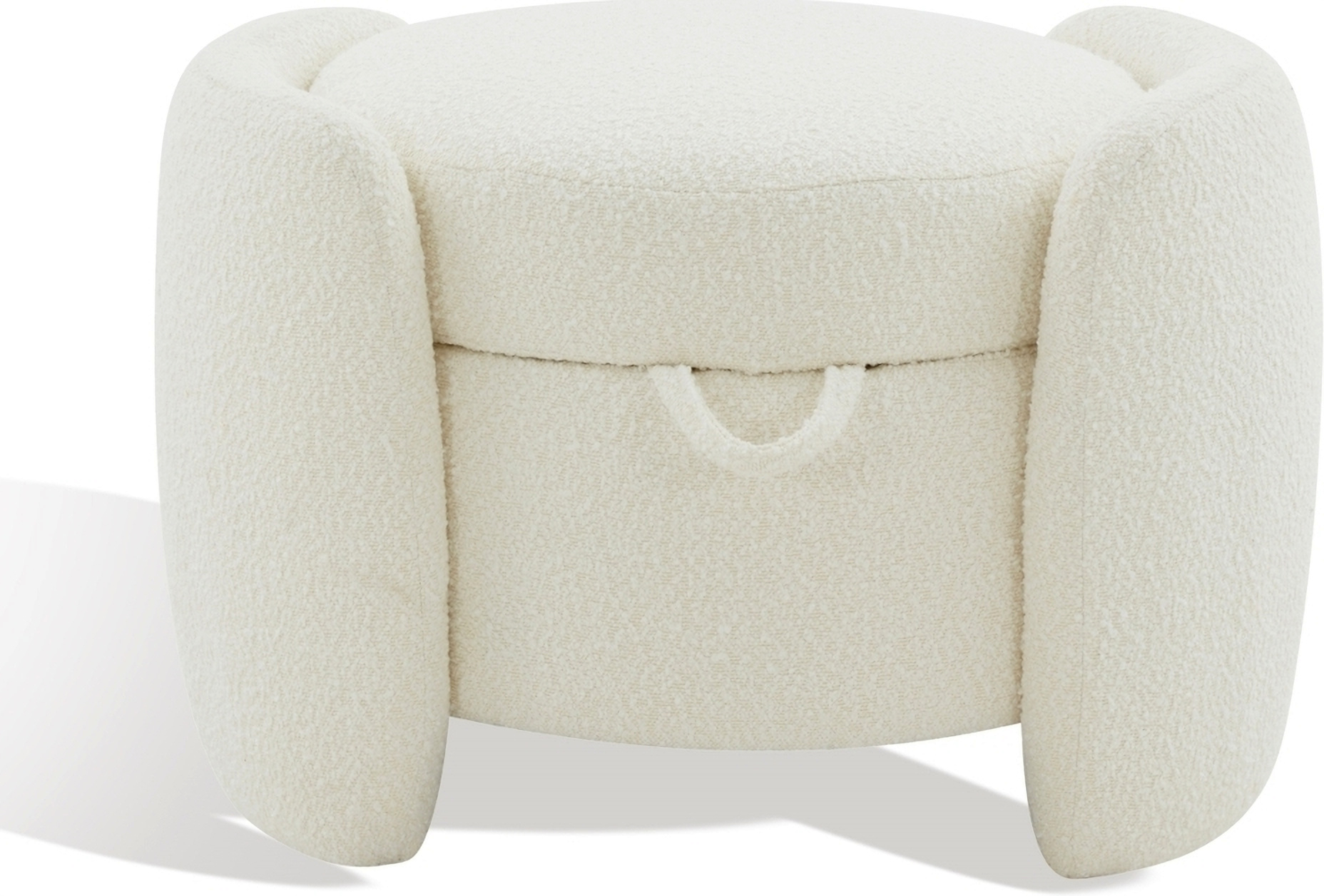 Understanding the Craftsmanship of Safavieh Danianna Boucle Ottoman Ivory