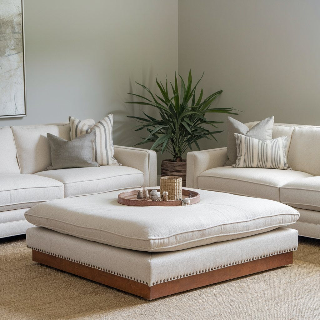 Exploring the Timeless Elegance of Oatmeal Colored Ottoman Design