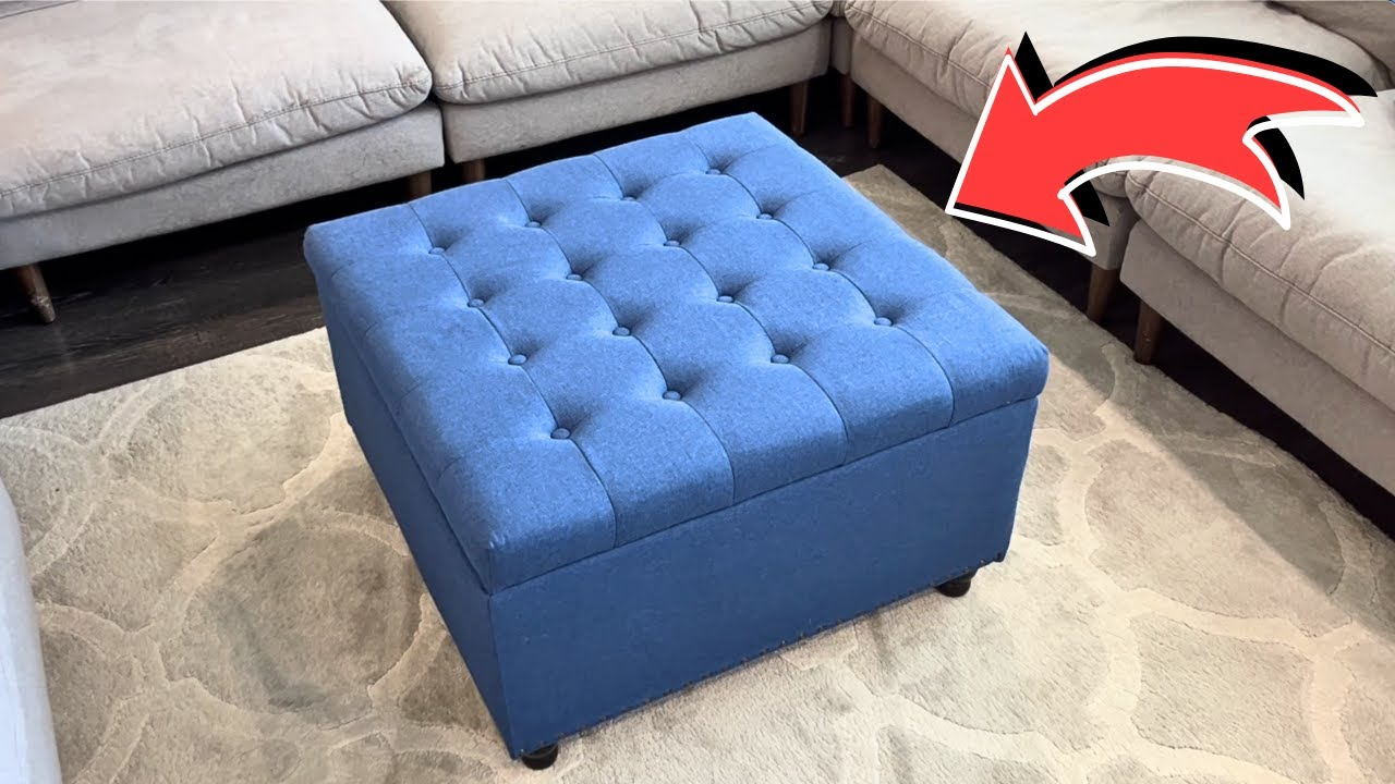 How to Choose the Perfect Square Storage Ottoman for Your Space
