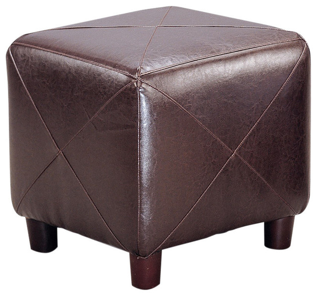Exploring the Durability and Comfort of 36 Brown Faux Leather Cube Ottoman Options