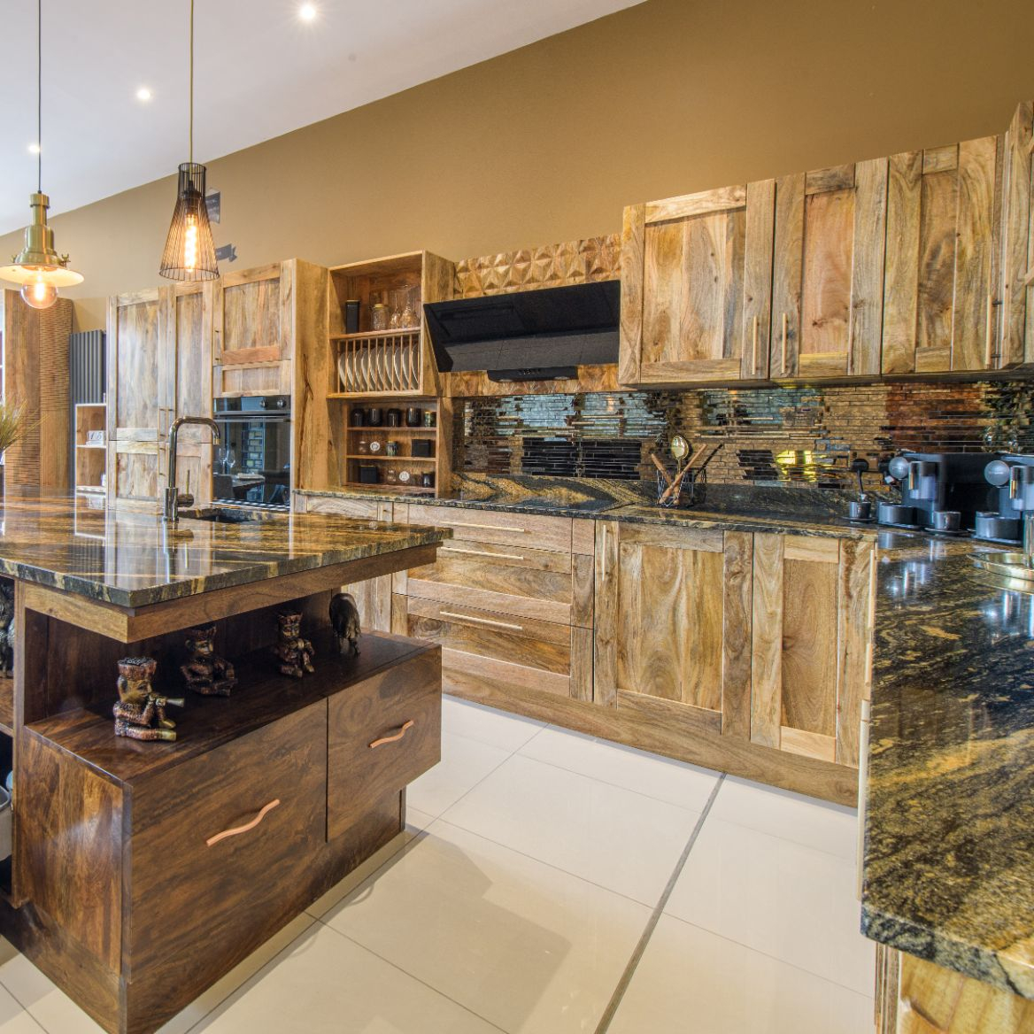 How Montevideo Mango Wood Cabinets Are Transforming Modern Kitchen Design