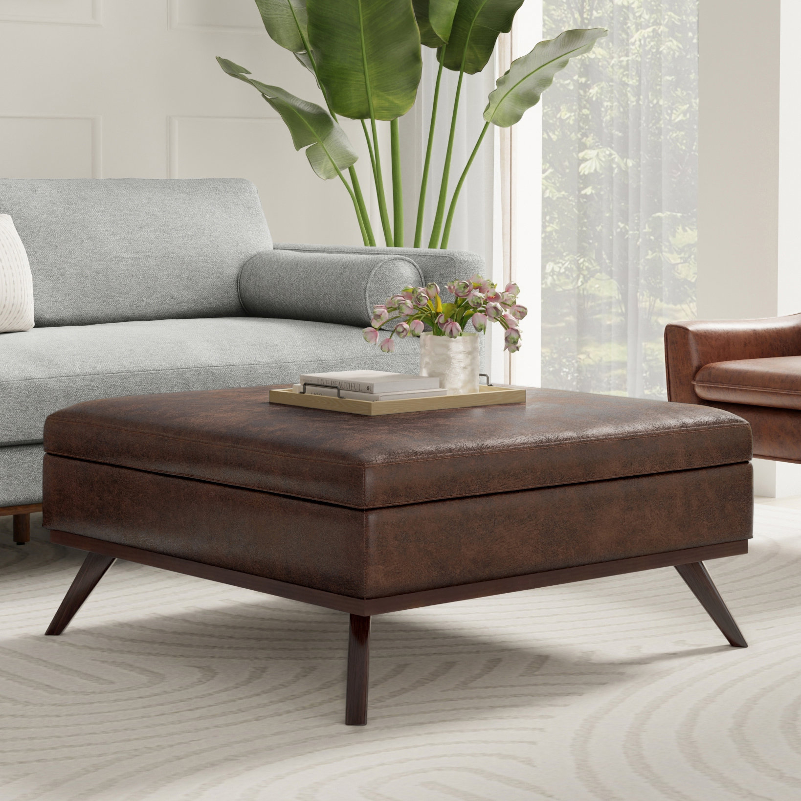 Understanding the Versatile Functionality of Owen Square Coffee Table Storage Ottoman