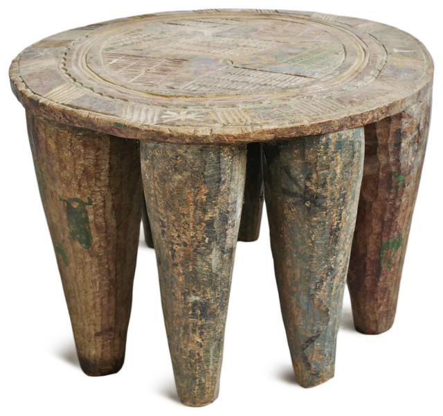Understanding the Legacy of Consigned Old Nupe Low Wood Stool