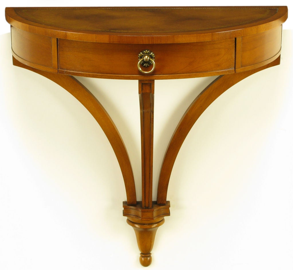 The practical benefits of brass wall mounted console tables