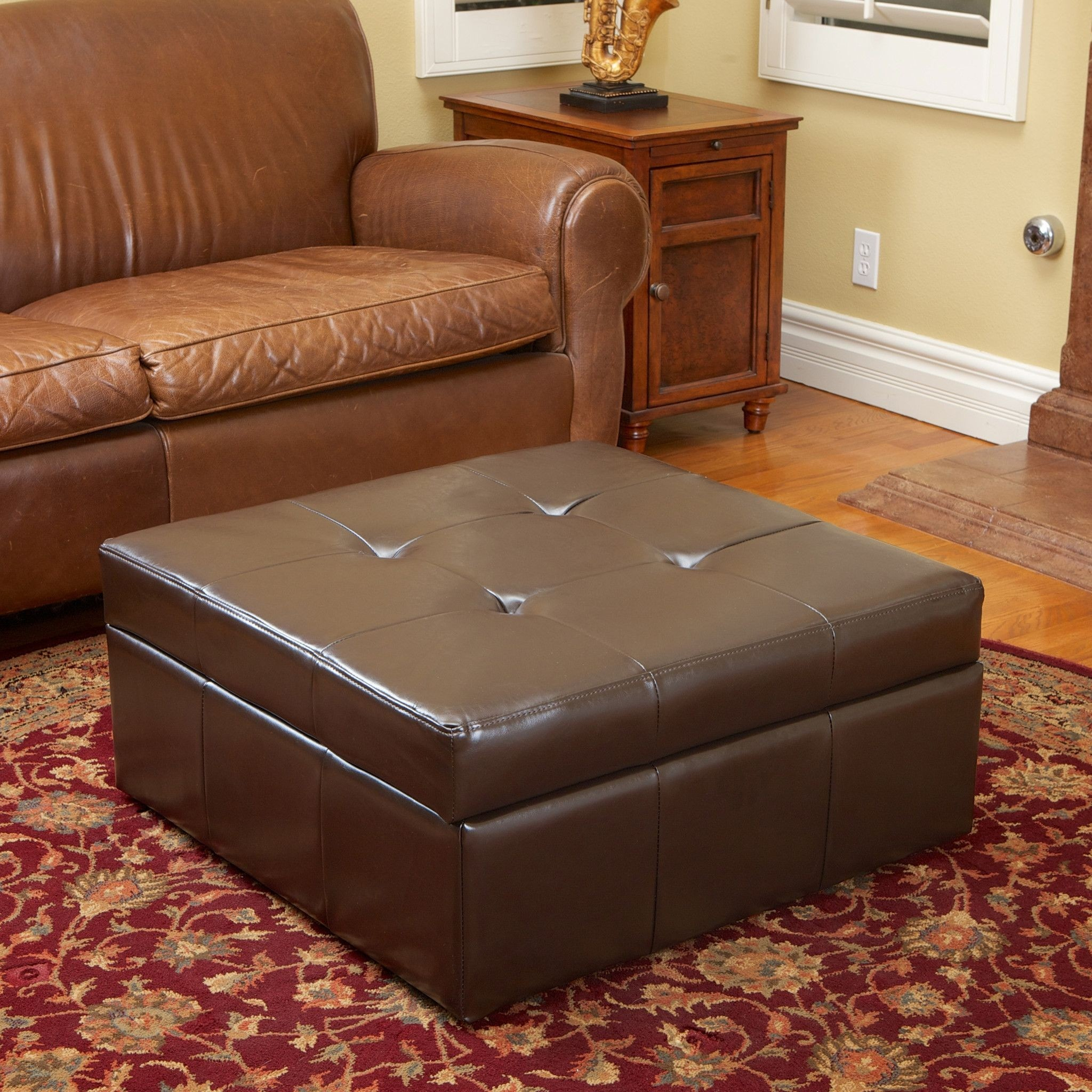 A Comprehensive Guide to Maintaining Your Leather Storage Ottoman