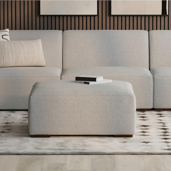 Understanding the durability benefits of tightly woven performance fabric in large rectangular ottomans