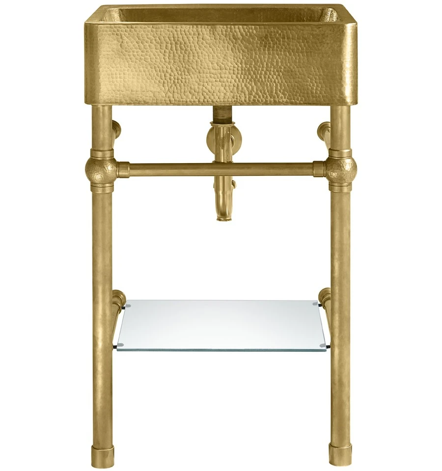 Understanding the Thompson Traders BRV-19VTP Legacy Albero 18 inch Rose Gold Bathroom Sink Design