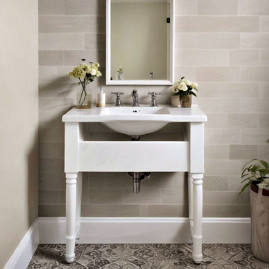 Maximizing space efficiency with compact console sink options