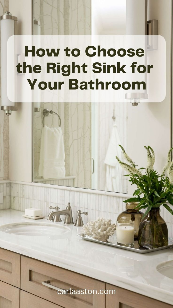 How to Choose the Right Bathroom Sink for Your Space