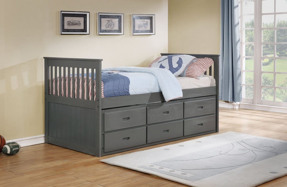 Beyond the Bed Five Smart Storage Solutions with a Twin Captain's Bed