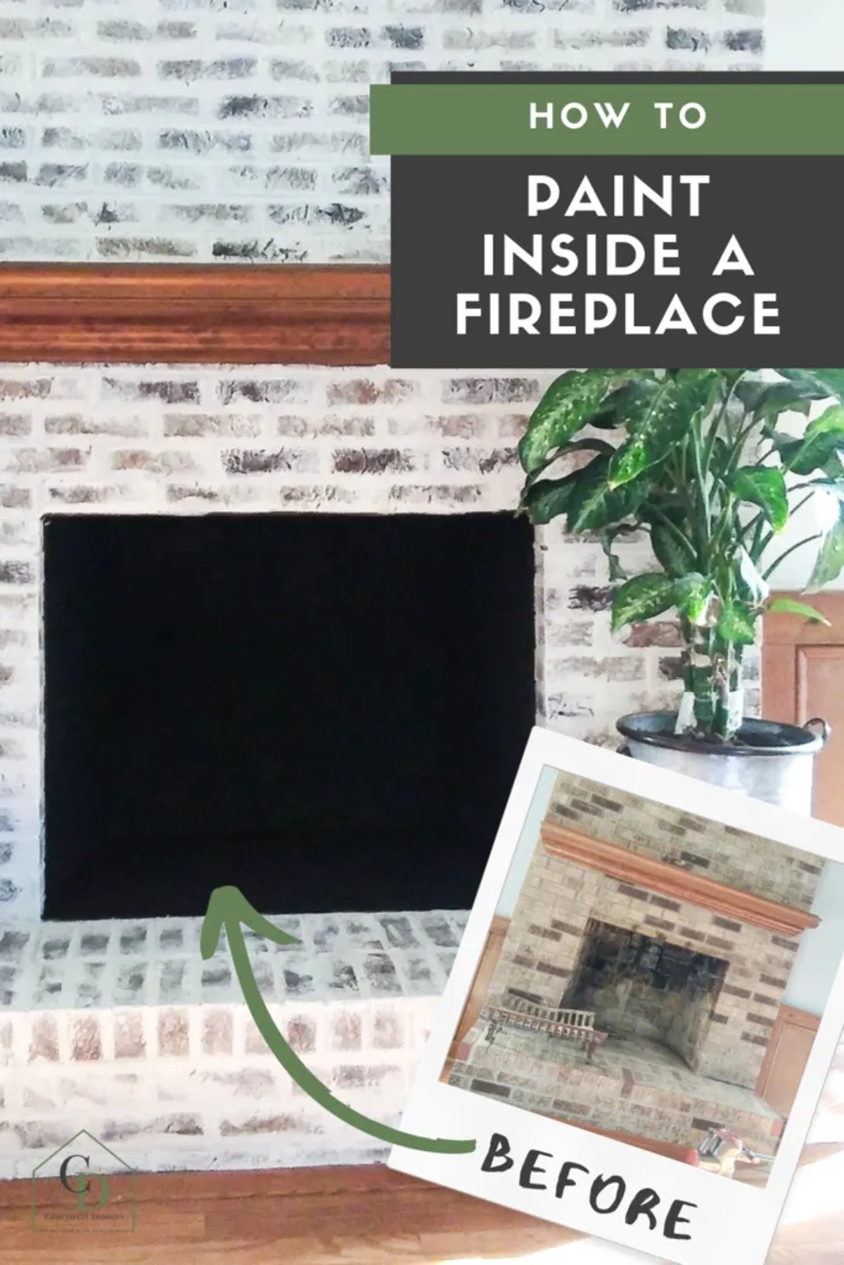 can you paint the inside of a fireplace