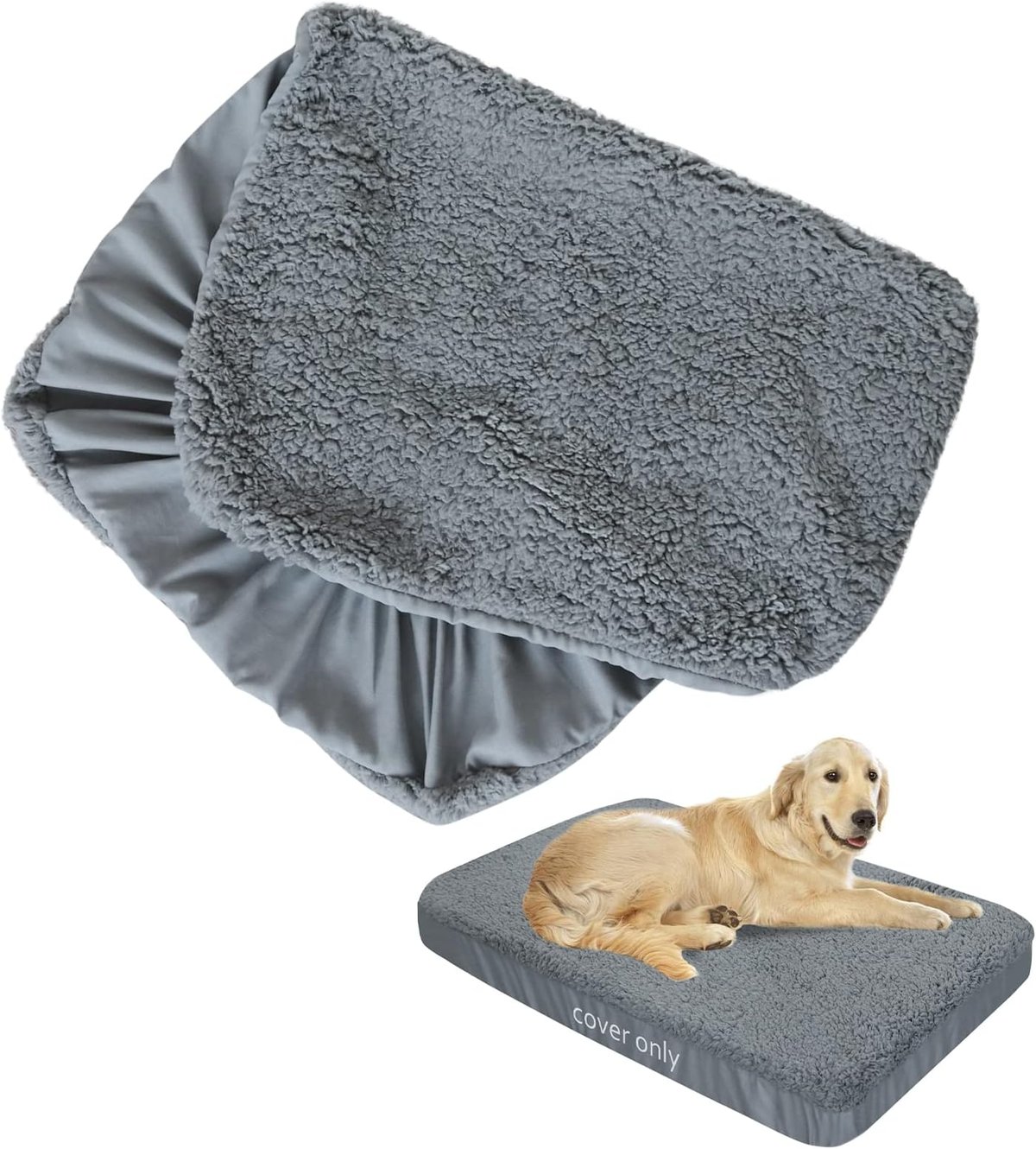 dog bed replacement covers with zipper