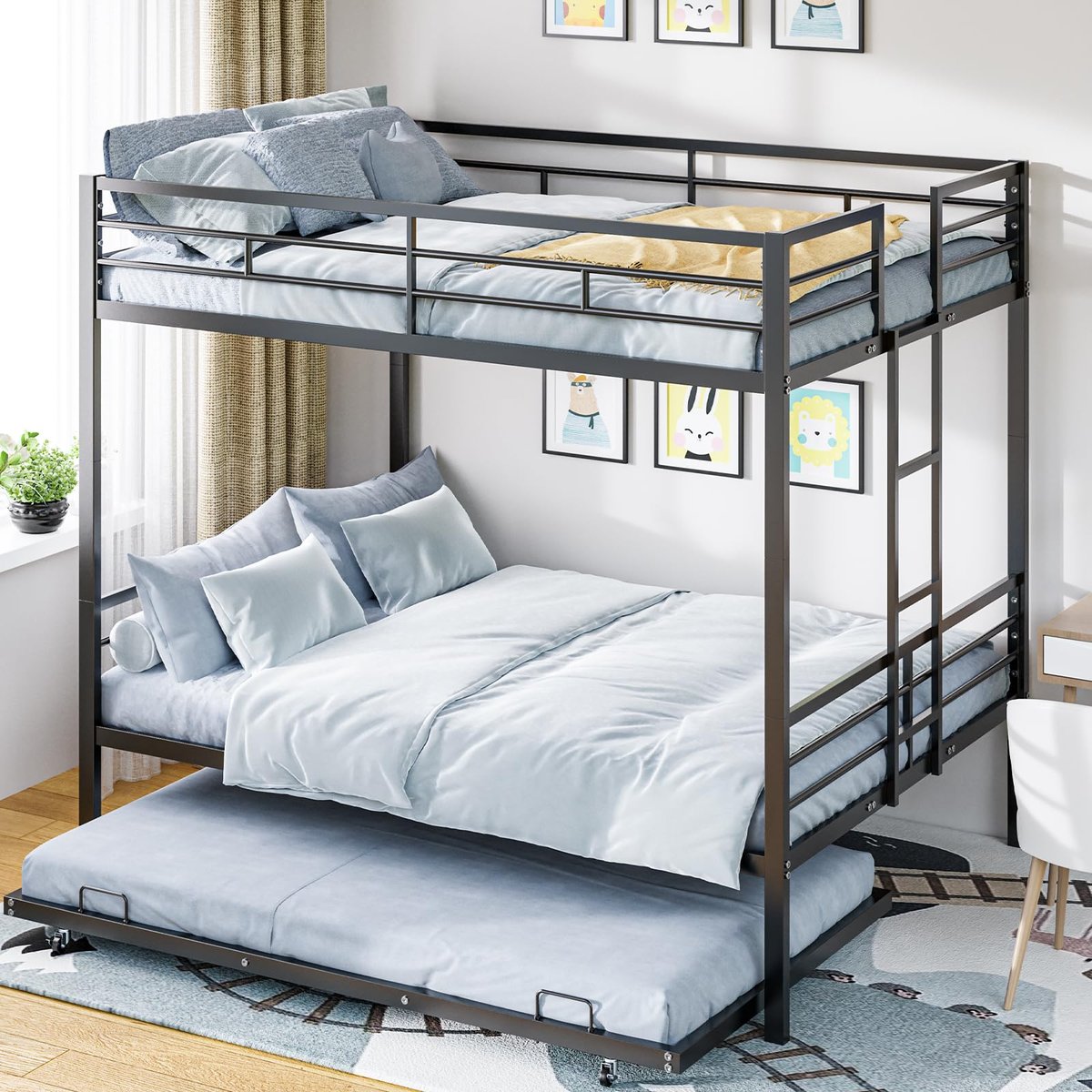 Exploring Design Ideas for Full Over Queen Bunk Beds with Trundle