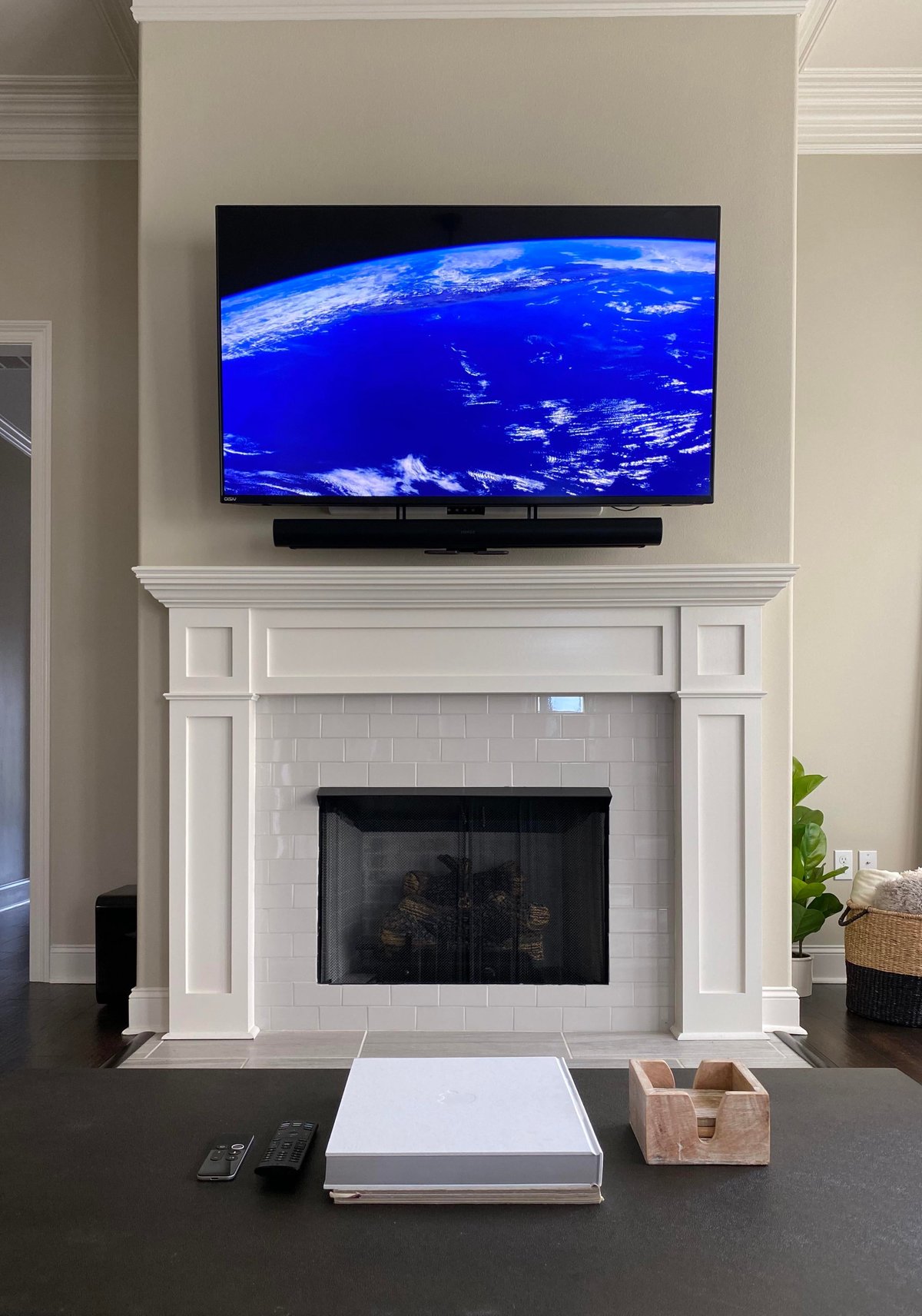 is it safe to mount a tv over a fireplace