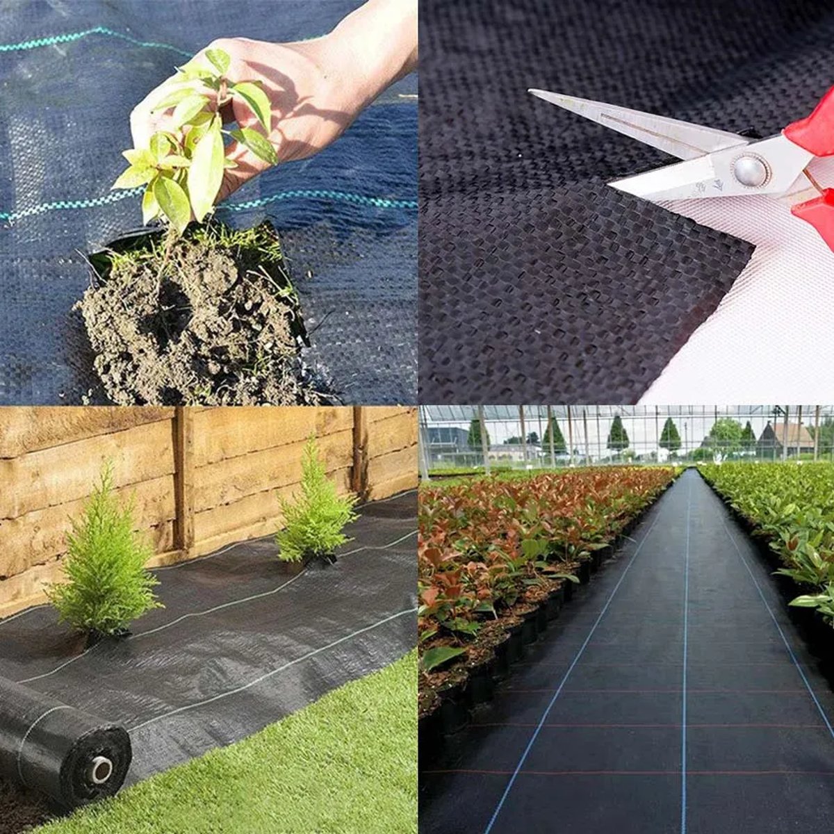 is landscaping fabric water permeable
