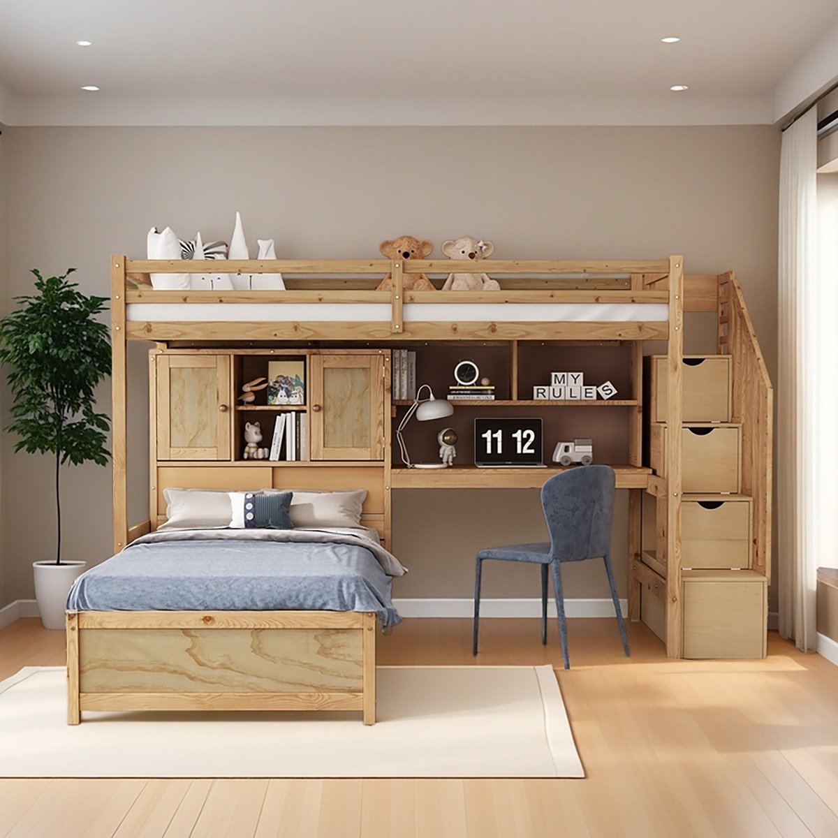 Mastering Small Spaces The Twin Over Desk Loft Bed Revolution