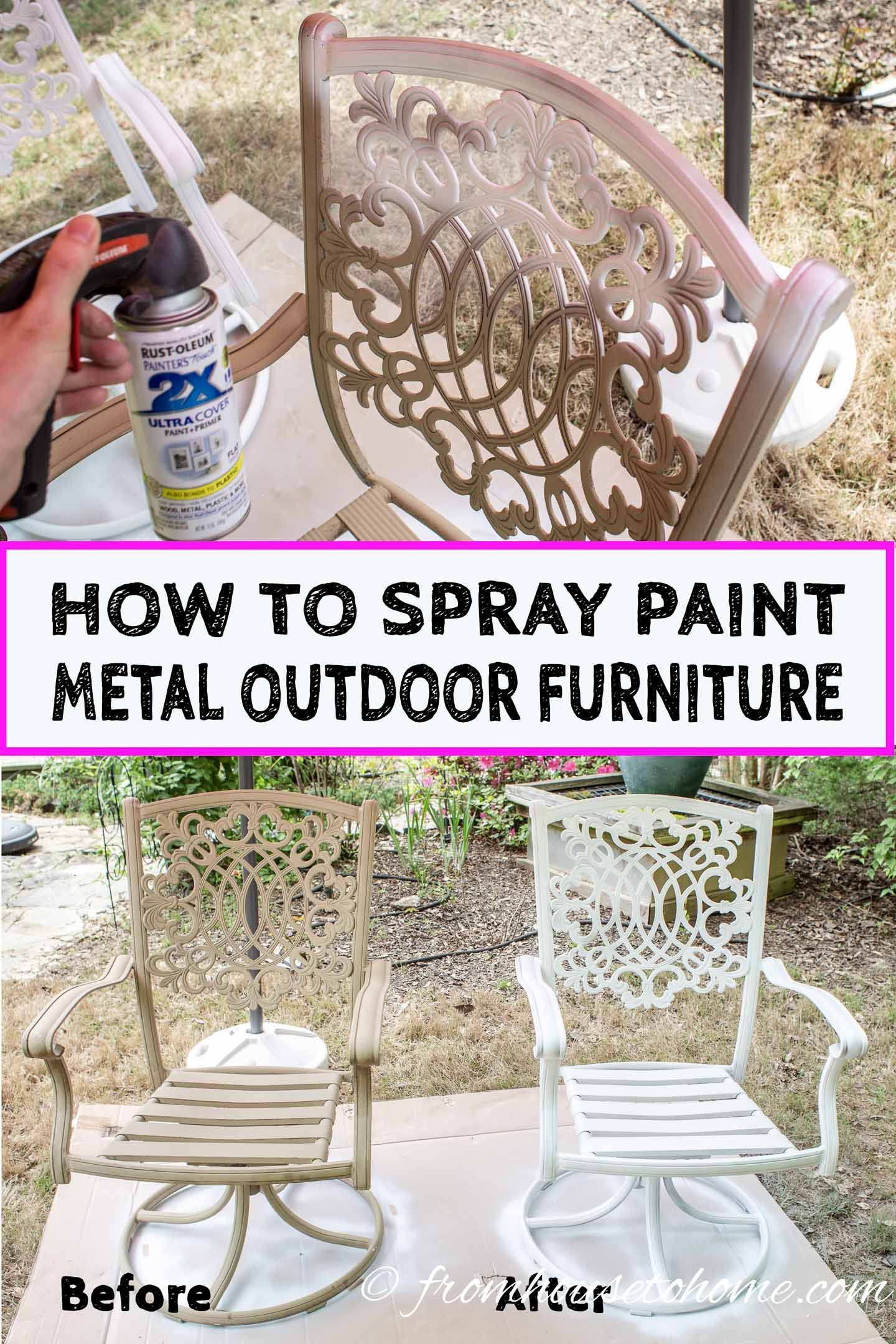 metal paint for outdoor furniture