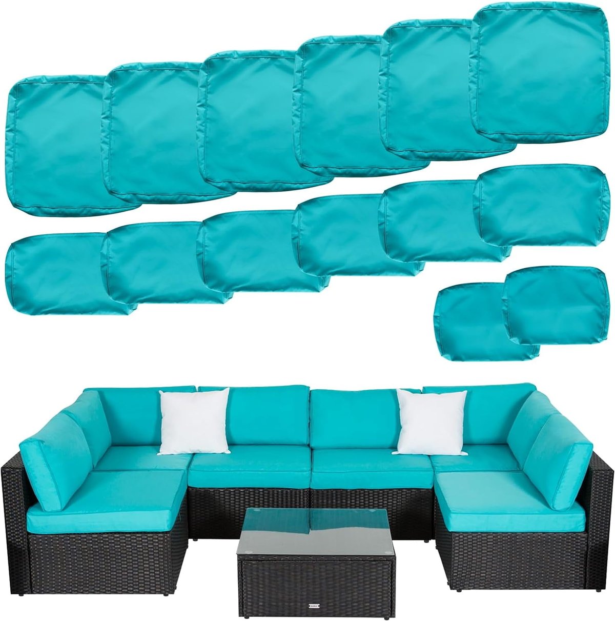 outdoor cushion covers with zippers