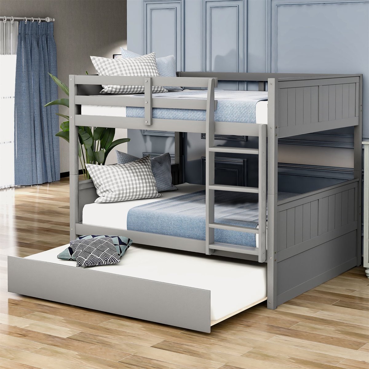 The Unexpected Benefits of a Full-Full Bunk Bed with Trundle for Growing Kids