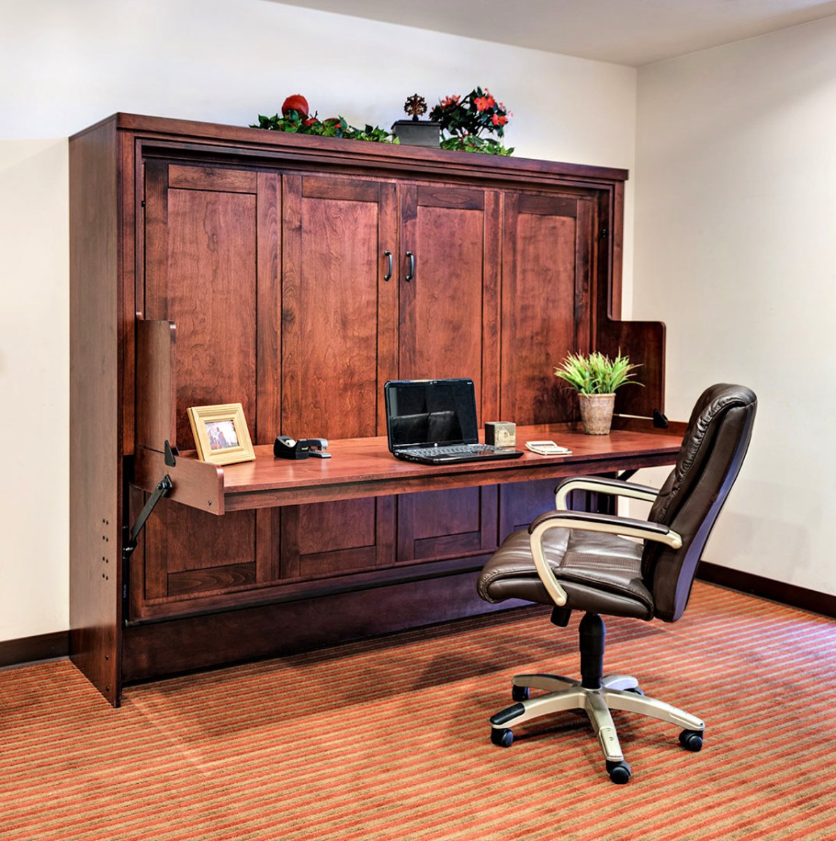Transform Your Studio Apartment With a Murphy Bed and Desk Combo