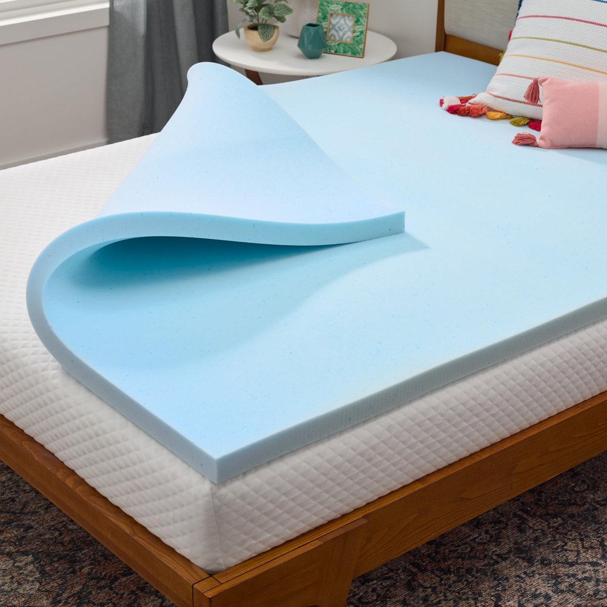 Unlock Deeper Sleep with a 2-Inch Queen Memory Foam Mattress Topper