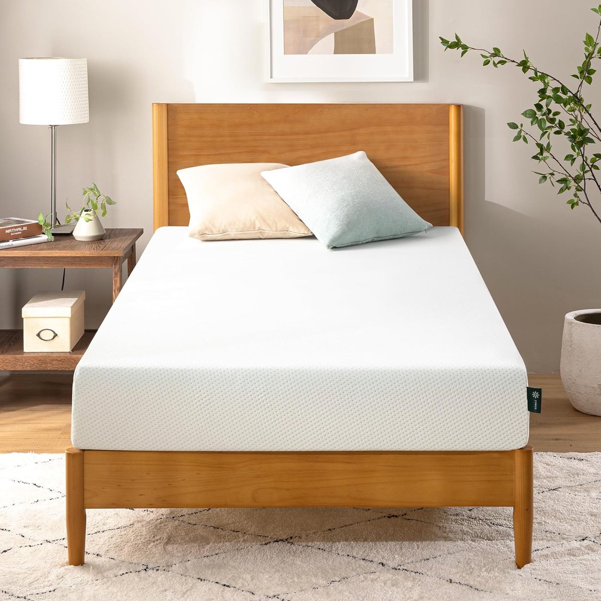 Unpacking the Comfort of a 6-Inch Zinus Green Tea Memory Foam Mattress