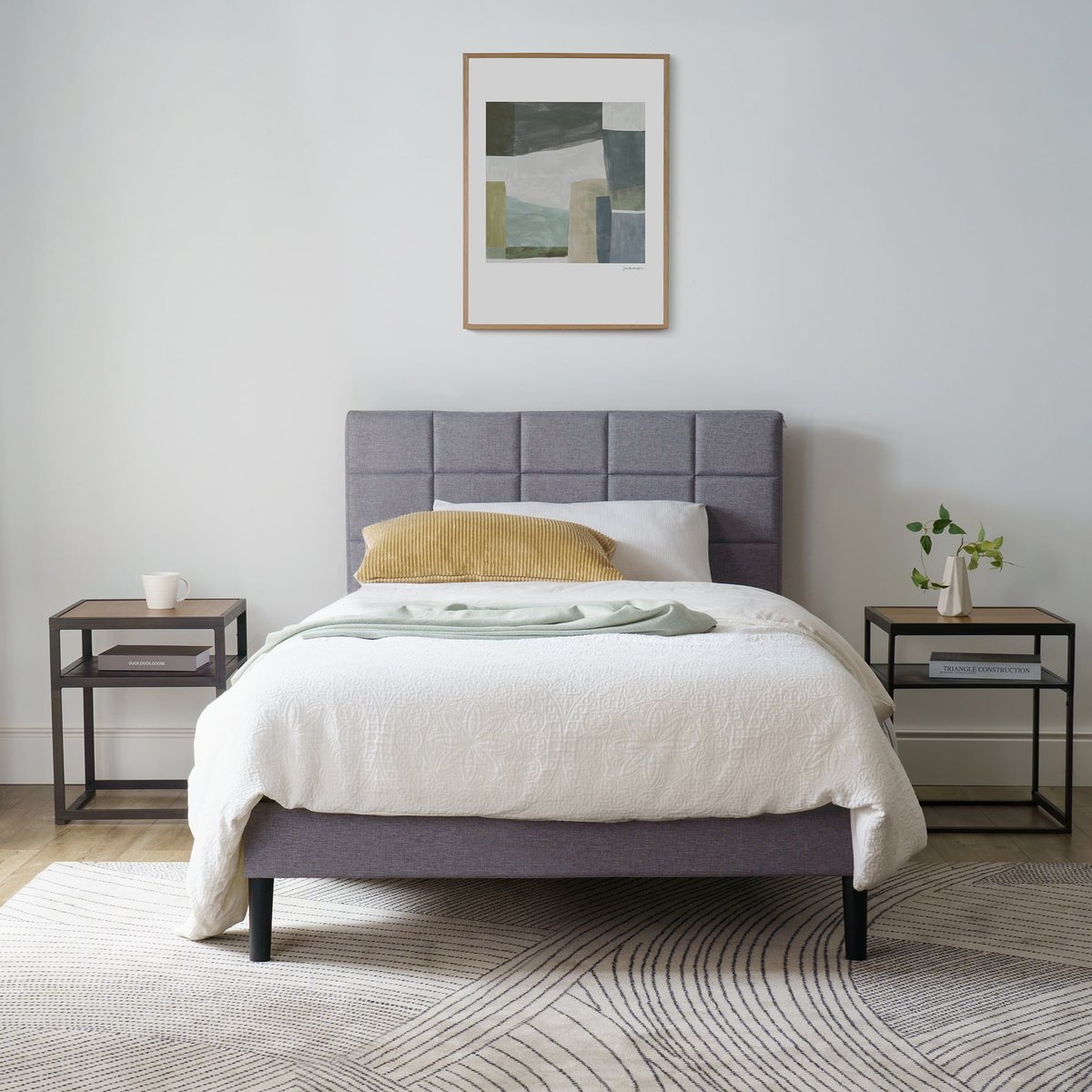 Unpacking the Mainstays Upholstered Platform Bed A Deep Dive for